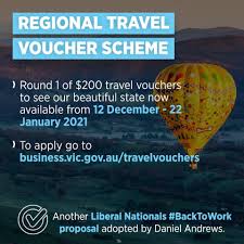 Discover victoria is one of australia's only travel choices with a local call centre. Cindy Mcleish Mp The First Round Of 200 Travel Vouchers To See Victoria Will Be Available At 10 00am Tomorrow 40 000 Vouchers Are Available For Travel Between Saturday 12 December Friday