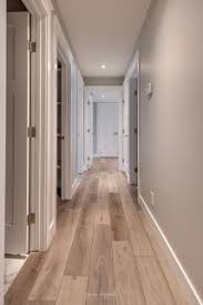 75 beautiful hallway with vinyl floors