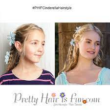 cinderella hairstyle tutorial from the