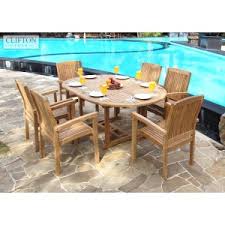 Solid wood garden furniture, kota kinabalu. Solid Wood Garden Table Chair Sets Casa Bella Furniture Uk