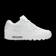 The first pair of air max 90s we saw with both the essential and leather tags last month was in fact a nubuck build. Air Max 90 Essential White Nike 537384 111 Goat