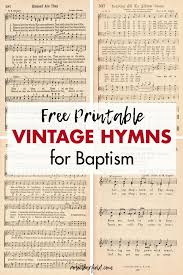 free printable vine hymns for easter