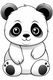 Раскраска панда | Раскраски для детей 3, 4, 5, 6, 7, 8 лет: 14 разукрашек  распечатать