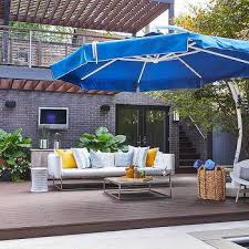 Outdoor Cantilever Umbrella Design Ideas