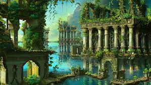 hanging gardens of babylon 1080p 2k