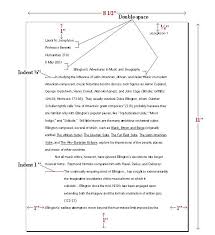 Mla Formatted Essay Format Paper Sample Heading For College