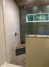 Starting from the bottom corner that is the closest to the plumbing fixtures, apply the tiles row by row horizontally until you reach the top. 7 Smart Shower Designs For Corner Alcove Walk In Shower Stalls