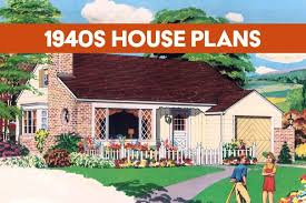 1940s House Plans These Vintage