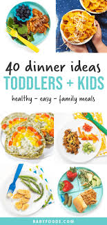 40 family dinner ideas for kids baby