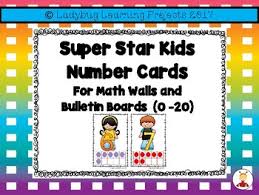 Super Star Kids Number Charts 0 20 Ladybug Learning Projects