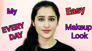 how to do makeup everyday hindi easy