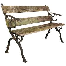 garden bench cast iron bench