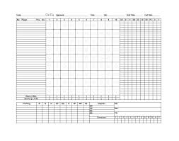 Baseball Scoresheet Template 24 Baseball Scores Baseball