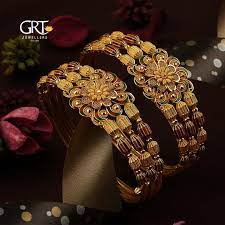 gold bangles from grt jewellers