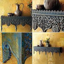 Carved Wood Wall Art Indian Decor Decor