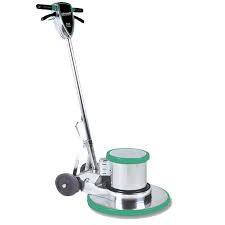 how to use a commercial floor scrubber