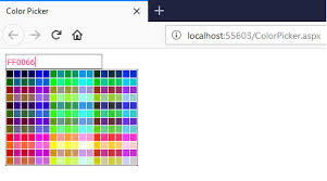 Ajax Control Toolkit Colorpicker Ajax Atozsourcecode