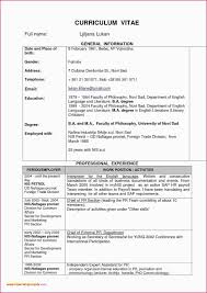 Best Resume Format For B Com Freshers 30 Best Of Download Fresher