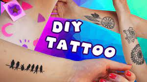 diy temporary fake tattoos you