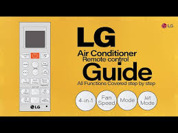 how to use air conditioner remote