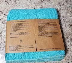 norwex deluxe face body cloth teal