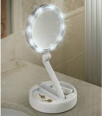 Riki loves riki is glamcor's sister brand, high technology applied to prosumer vanity mirrors. Simxen Lighted Bright Leds Foldaway Portable Vanity Makeup Mirror Lighted Mirror Price In India Buy Simxen Lighted Bright Leds Foldaway Portable Vanity Makeup Mirror Lighted Mirror Online At Flipkart Com