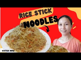 how to cook rice stick noodles rice