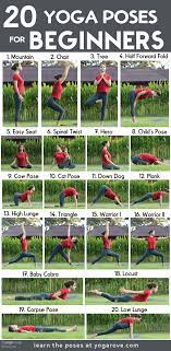 20 yoga poses for complete beginners