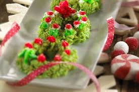 rice bubbles holiday wreaths recipe