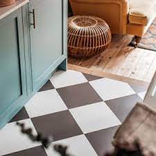 checkerboard lvt flooring tiles