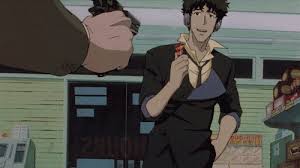 He then became a bounty hunter and the partner of jet black , the captain of the bebop. Cowboy Bebop Gifs Page 24 Wifflegif
