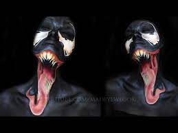 spiderman venom makeup tutorial 2016