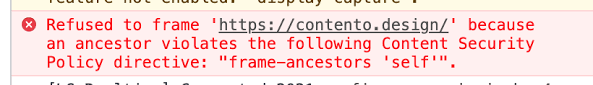 how to set csp frame ancestors