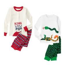 Details About Gymboree Gymmies Boys Winter 6 12 4 Green Snake King Of Hearts Pajamas