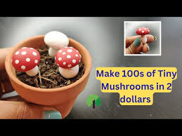 Diy Fairy Garden Mushroom Tutorial