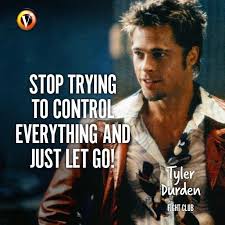 The famous movie line, the rule of fight club is not to talk of fight club became etched as a popular movie quote for years together. Tyler Durden Brad Pitt In Fight Club Stop Trying To Fight Club Quotes Fight Club Tyler Durden Fight Club