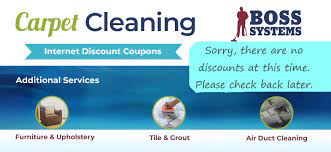 carpet cleaning specials boss systems