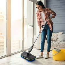cordless floor cleaner scrubber sweeper