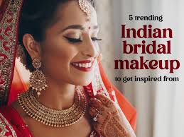 5 trending indian bridal makeup ideas