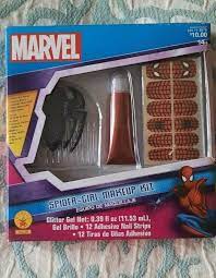 spider halloween makeup kit marvel