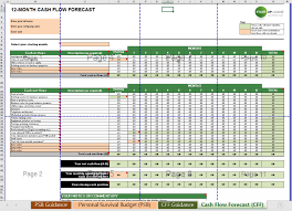 New Excel Cash Flow Template Xlstemplate Xlssample Xls