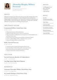 Keep it simple, but don't fail to mention coursework and academic achievements relevant to the job on offer. Military Resume Examples Writing Tips 2021 Free Guide Resume Io