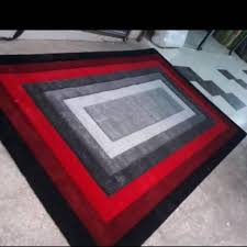 turkish carpet red and black mali