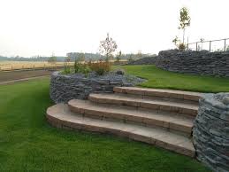 stone stairs lakeside cottages and