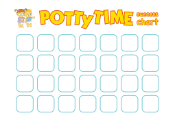 Potty Charts For Children Printable Reward Charts Template