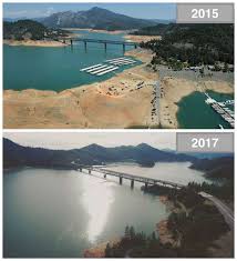 215 Billion Gallons Of Water Has Poured Into Shasta Lake