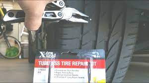 how to fix nail in tire do it