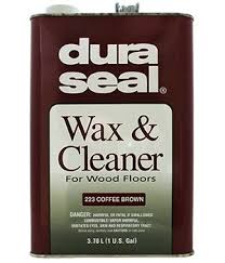 duraseal wax and cleaner coffee brown 128oz