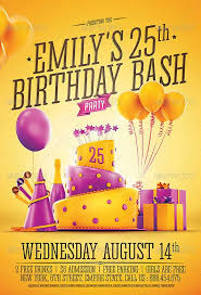 Best Of Birthday Flyer Templates Free And Premium Flyer