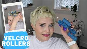 velcro rollers take 2 pixie cut style